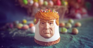 Кондитеры выпустили «трампкуличи» в виде головы Дональда Трампа