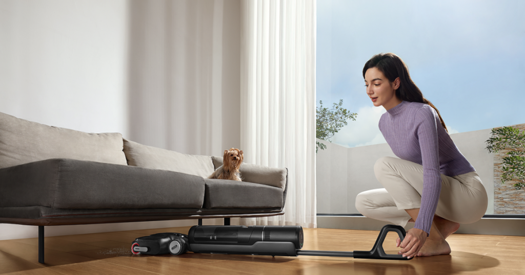 Защищено: Новый Dreame H12 Pro FlexReach: чистота под кроватью, промывка и сушка за пять минут