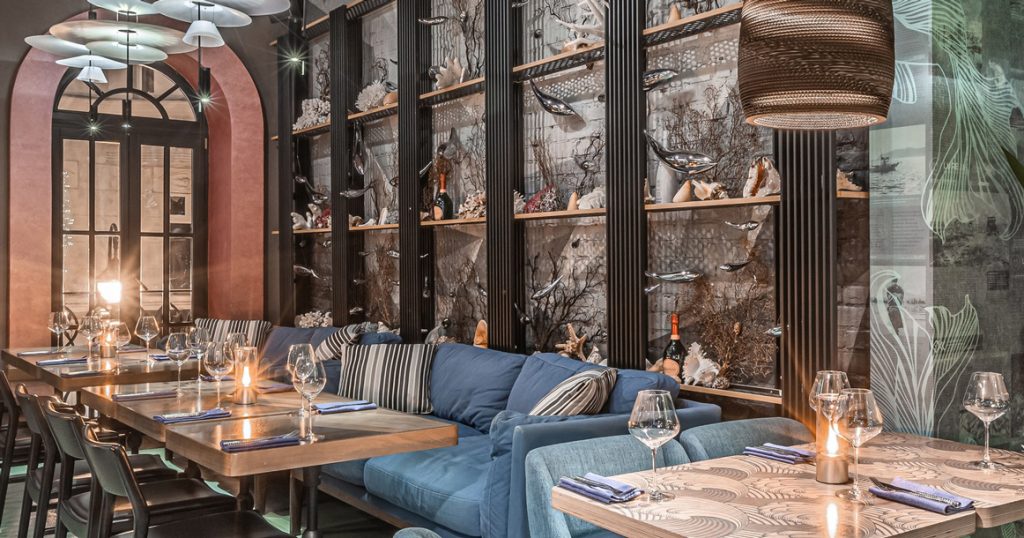 the рыба Патрики ресторан