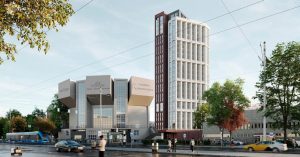 Появился проект двухцветного ЖК прямо рядом с Клубом имени Русакова в Сокольниках