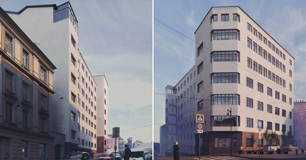 Дом-коммуну «Изотерма» в Нижнем Кисельном перестроят в элитный жилой комплекс