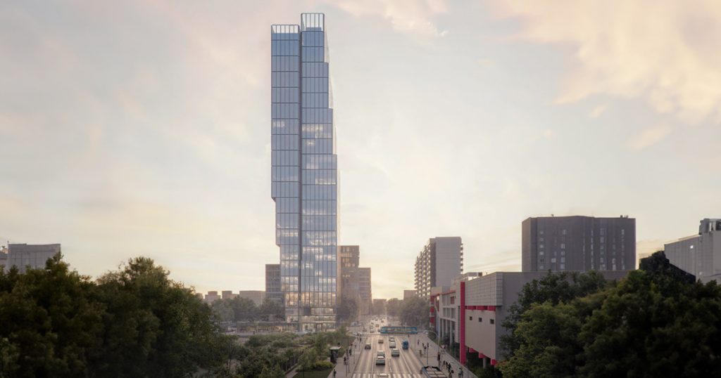 архитектурное бюро IND небоскреб