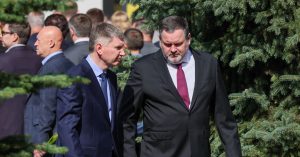 В ЦКБ прошло прощание с экс-министром транспорта Романом Старовойтом