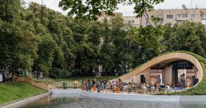 Департамент природопользования выявил нарушения в установке павильона «Остров» на Патриарших