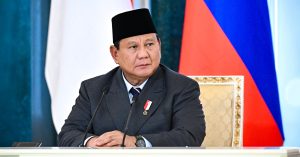 В центре Москвы перекрытия из-за визита президента Индонезии Прабово Субианто