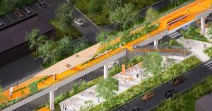 Московские власти согласовали проект воздушного парка на месте монорельса