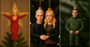 Долина и Шаман: московская дизайн-школа регистрирует в Роспатенте елочные игрушки с героями года