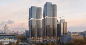 Деловой комплекс из двух небоскребов построят на месте ТЦ «Старт» на Ленинградском проспекте