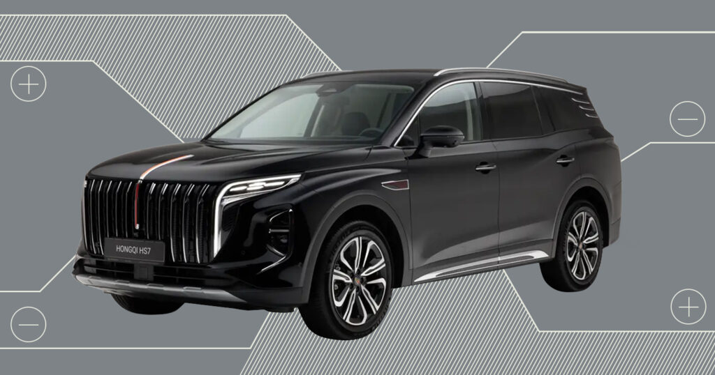 Hongqi HS7 возвращается к старым канонам при полном попрании классики