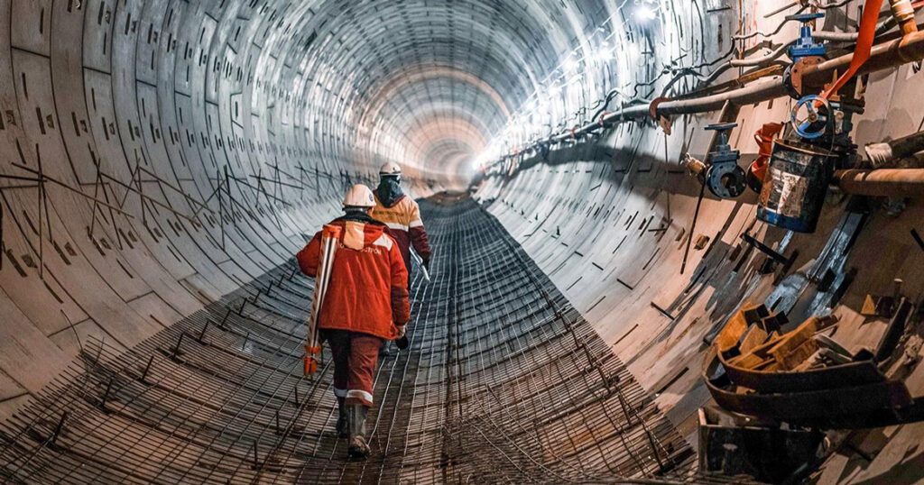 Сегодня начали строить участок Рублево-Архангельской линии — от Серебряного бора до Строгино