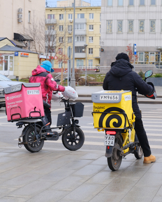 В Москве сейчас 120 тыс. курьеров, через четыре года будет 200 тыс.