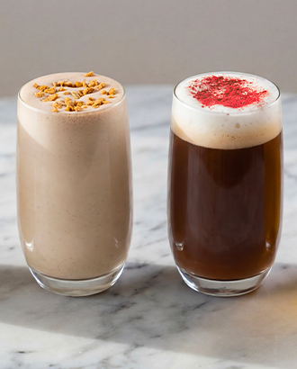 Camera Obscura отмечает теплые деньки кофе «Грач» с арахисовой пастой и чаем «Зяблик» с ревенем