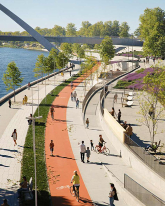 Собянин показал, как в этом году благоустроят 5 московских набережных