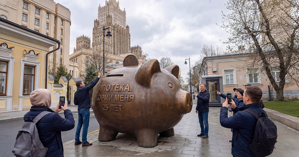 Риелторы предложили установить в центре Москвы памятник «неподъемной» ипотеке