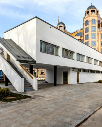На Новинском бульваре за 600 млн продают историческое здание прачечной дома Наркомфина