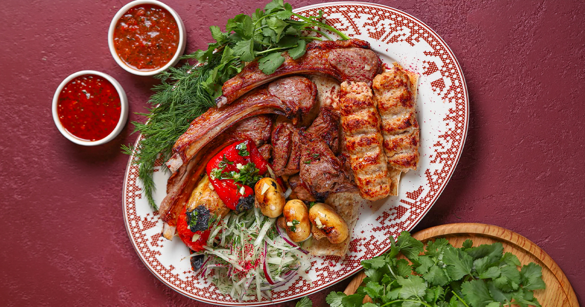 Баранина — весенняя еда: чем хорош «Папа Хинкали» на Новослободской