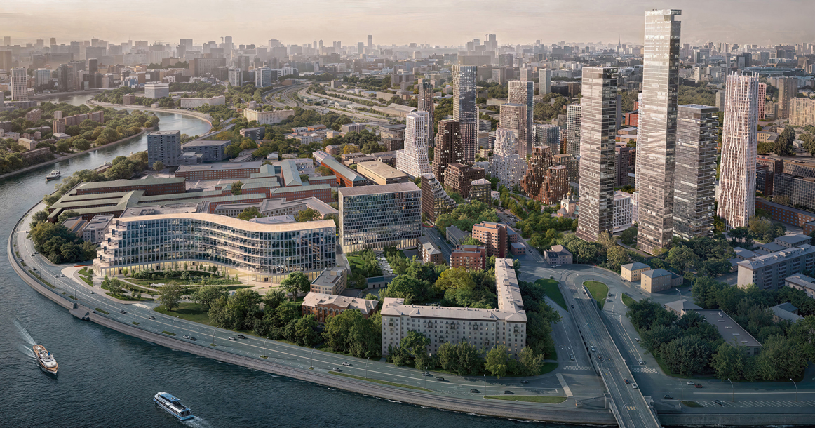 Вот так будет к 2030 году выглядеть промзона за Павелецким вокзалом после масштабной застройки