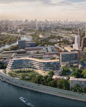 Вот так будет к 2030 году выглядеть промзона за Павелецким вокзалом после масштабной застройки