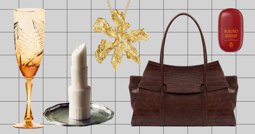 Свеча-помада, хрусталь под хохлому и что еще появилось в магазинах на этой неделе