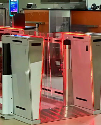 Шереметьево показал турникеты для посадки в самолет по биометрии