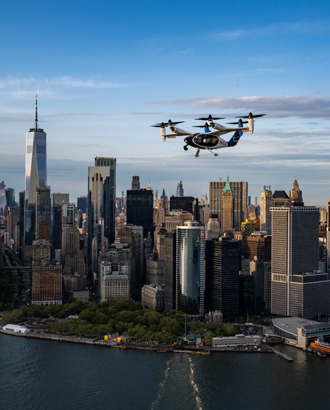 Зависть москвича: аэротакси совершили первые коммерческие рейсы в Нью-Йорке