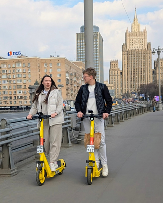 Поездки на электросамокатах выросли на треть с прошлого года — за две недели их уже 1,5 млн