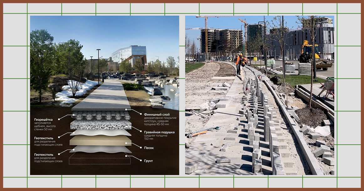 Бесит отсутствие ливневок? Их заменит впитывающий воду «каменный ковер»