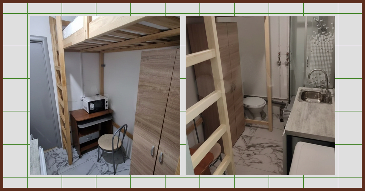 Самые маленькие апартаменты без окон площадью 4,8 кв. м продаются за 1,5 млн рублей в Вешняках