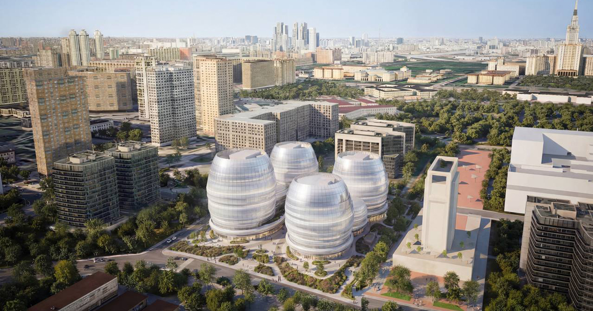Вот как будет выглядеть второй кластер МГУ на Воробьевых горах