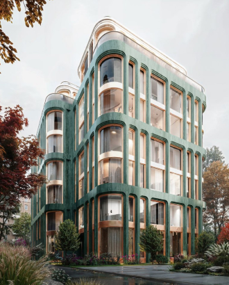 В Большом Афанасьевском построят мраморный ЖК со скругленными углами