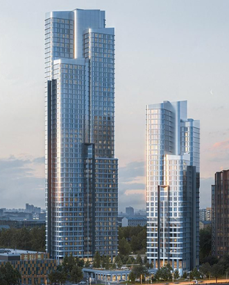 На Новоданиловской набережной утвердили мега-ЖК: 50 этажей и 100 000 «квадратов»