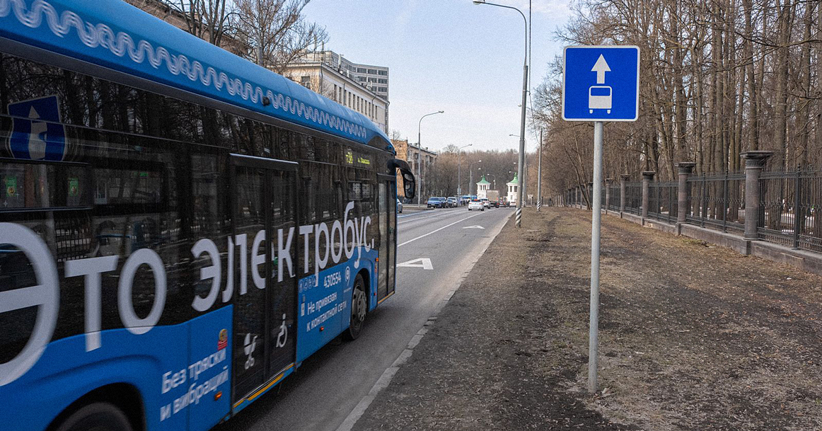 Суммарная протяженность выделенных полос в Москве превысила 500 км