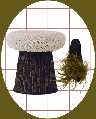 Табурет-гриб, дофаминовая обувь и что еще появилось в магазинах на этой неделе