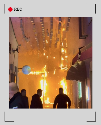 В барном кластере «Профсоюз» ночью произошел пожар