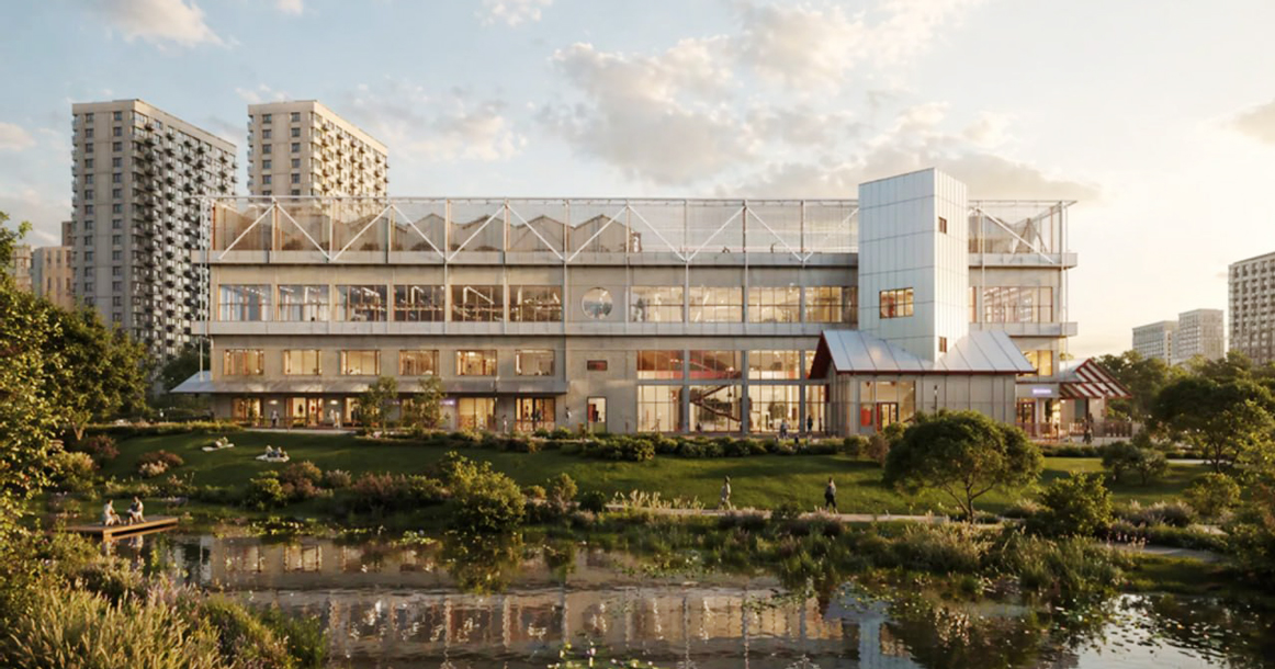 В Прокшино появится трехэтажный комьюнити-центр с огородом на крыше