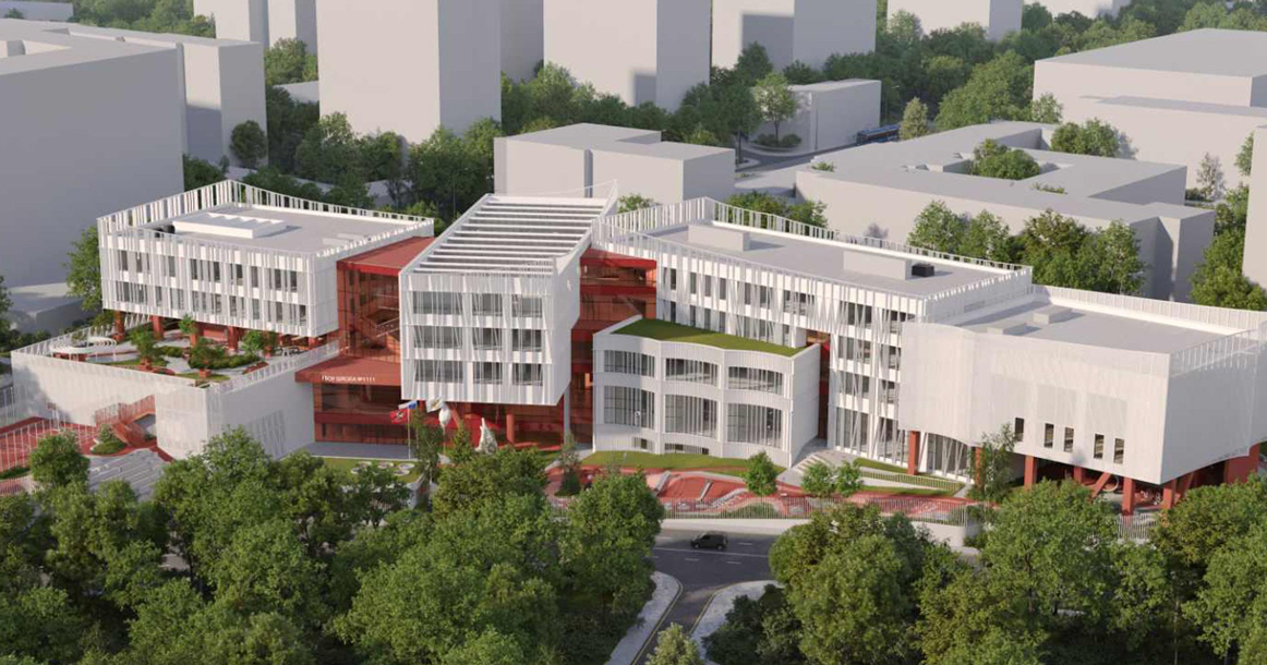 В Мещанском районе построят «школу будущего» с медиатеками и атриумом