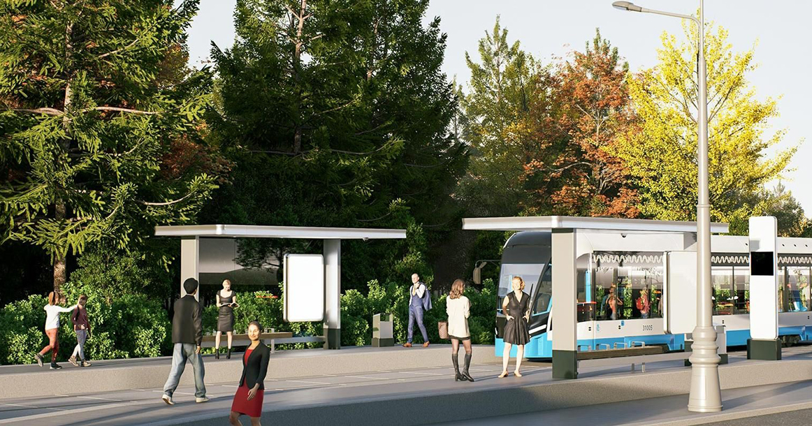 Начали строить новый трамвайный маршрут: от МКАД до Курского без пересадок