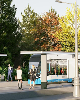 Начали строить новый трамвайный маршрут: от МКАД до Курского без пересадок