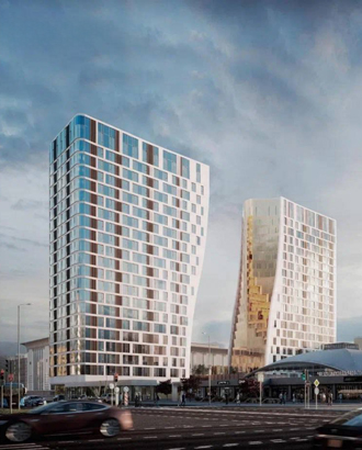 На улице Вавилова построят ЖК из двух башен-половинок