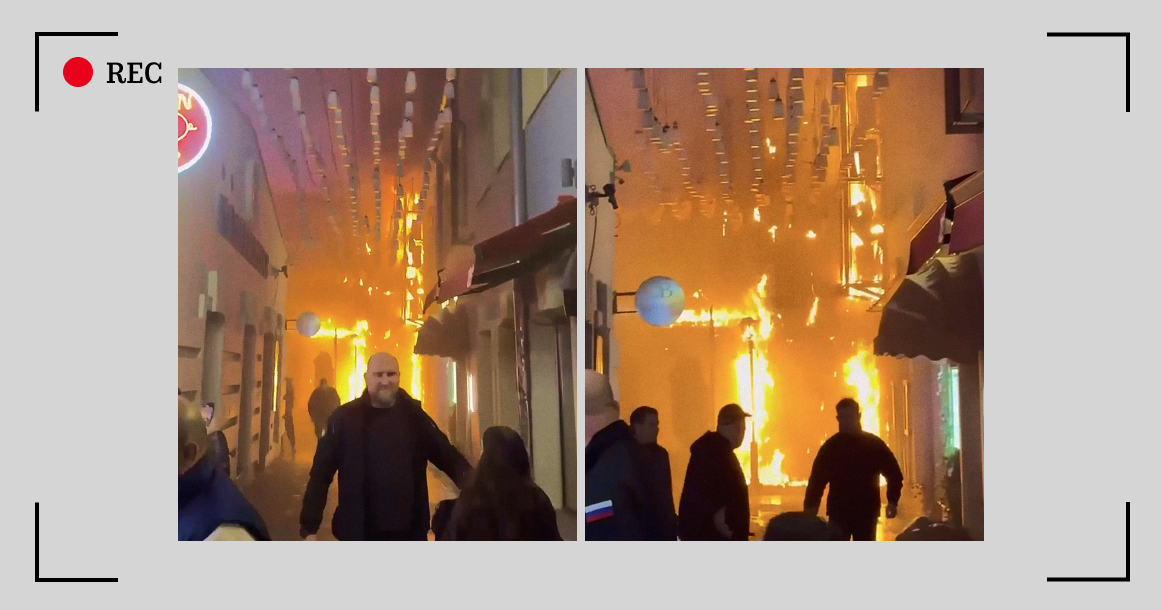 В барном кластере «Профсоюз» ночью произошел пожар