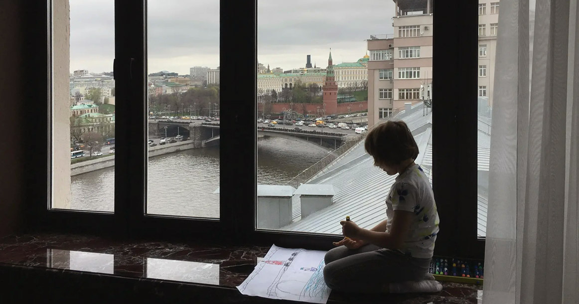 Вид из моего окна: на Кремль