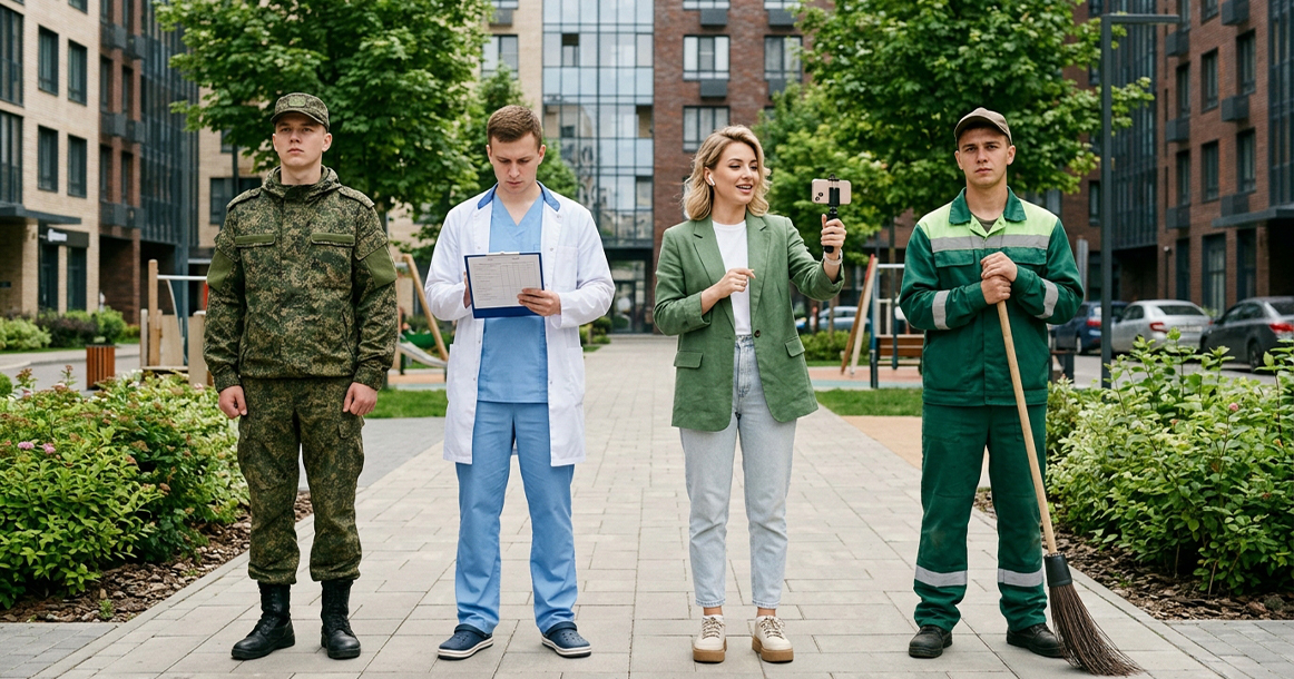 Военные, медики, блогеры: московские родители назвали нежелательные профессии для своих детей