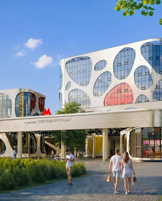 Вот как будет выглядеть вестибюль станции метро «Липовая роща»