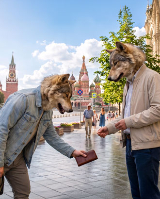 В Москве человек человеку больше не волк. Или не совсем не волк, но не совсем и не волк