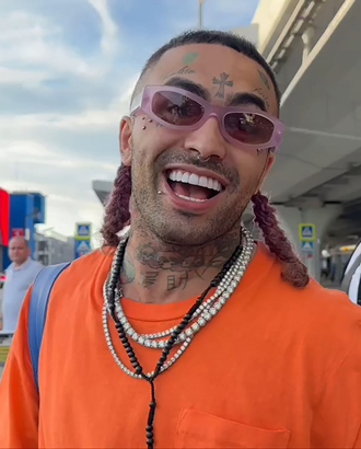 В аэропорту Внуково встретили рэпера Lil Pump