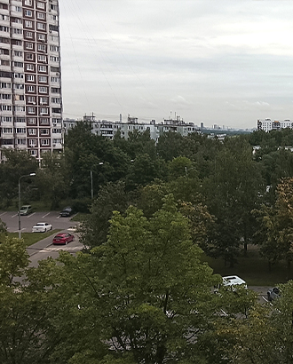 Вид из моего окна: на Литовский бульвар