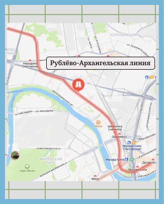 Первый участок Рублево-Архангельской линии откроется 5 сентября