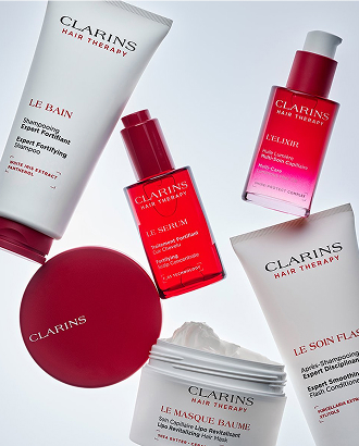 Clarins представил первую линейку средств для ухода за кожей головы