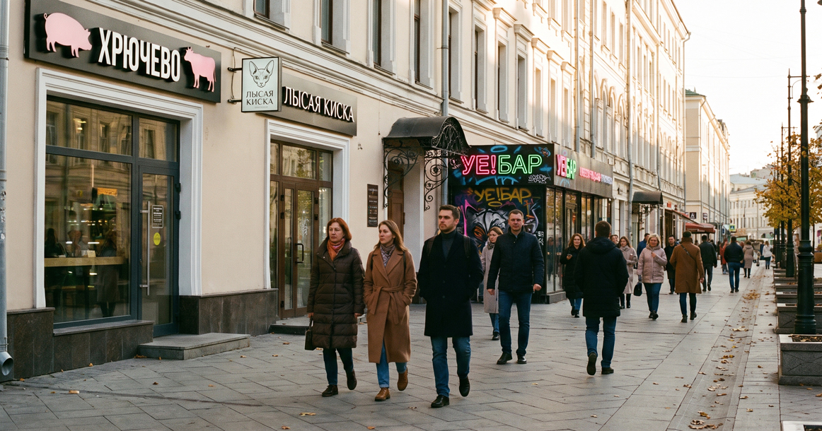 От «Хрючева» до «Золотого дождя»: как в Москве продают названия на грани и за ней