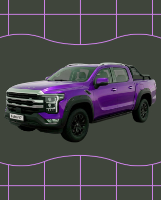 Foton Tunland V7 — тот самый случай, когда размер уже сам по себе является смыслом